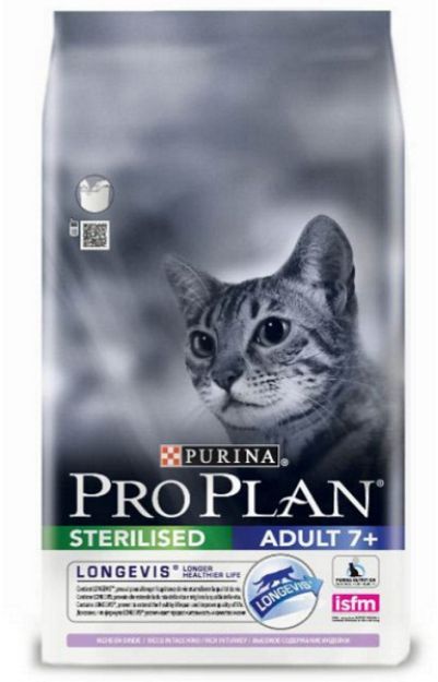 Picture of Pro Plan Sterilised İleri Yaşlı Kısırlaştırılmış Hindili Kedi Maması 3 kg