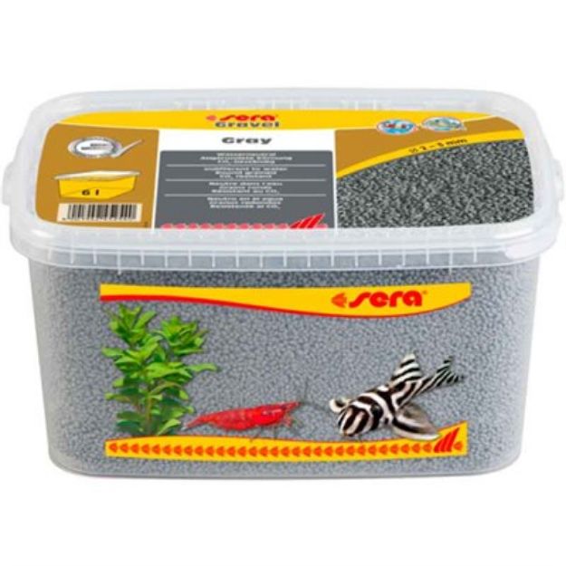 Picture of Sera Gravel Akvaryum Kumu Gri 6 Lt 300-32264
